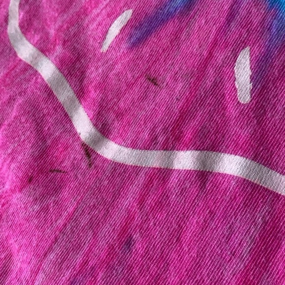 *SPENCER’S* Neon pink and Blue Tee - Picture 5 of 5